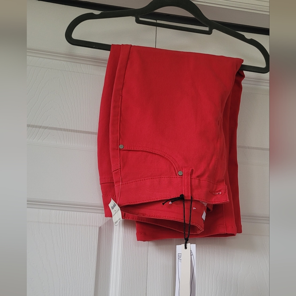d. jeans Red Capris Pants & Jumpsuits